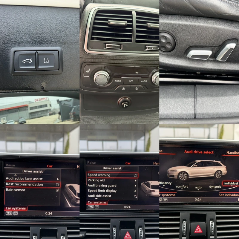 Audi A6 COMPETITION-S-LINE-3.0BI-TDI-ПАНОРАМА-360КАМЕРИ, снимка 15 - Автомобили и джипове - 53242289