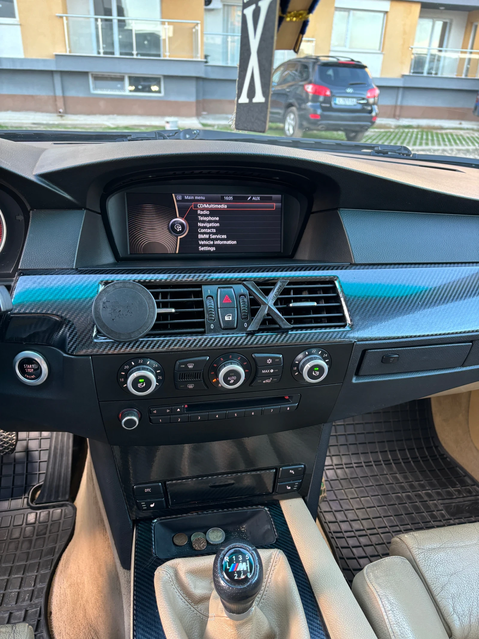 BMW 520 E60 177hp   Перфектен   2 комплекта джанти, снимка 10 - Автомобили и джипове - 54086489