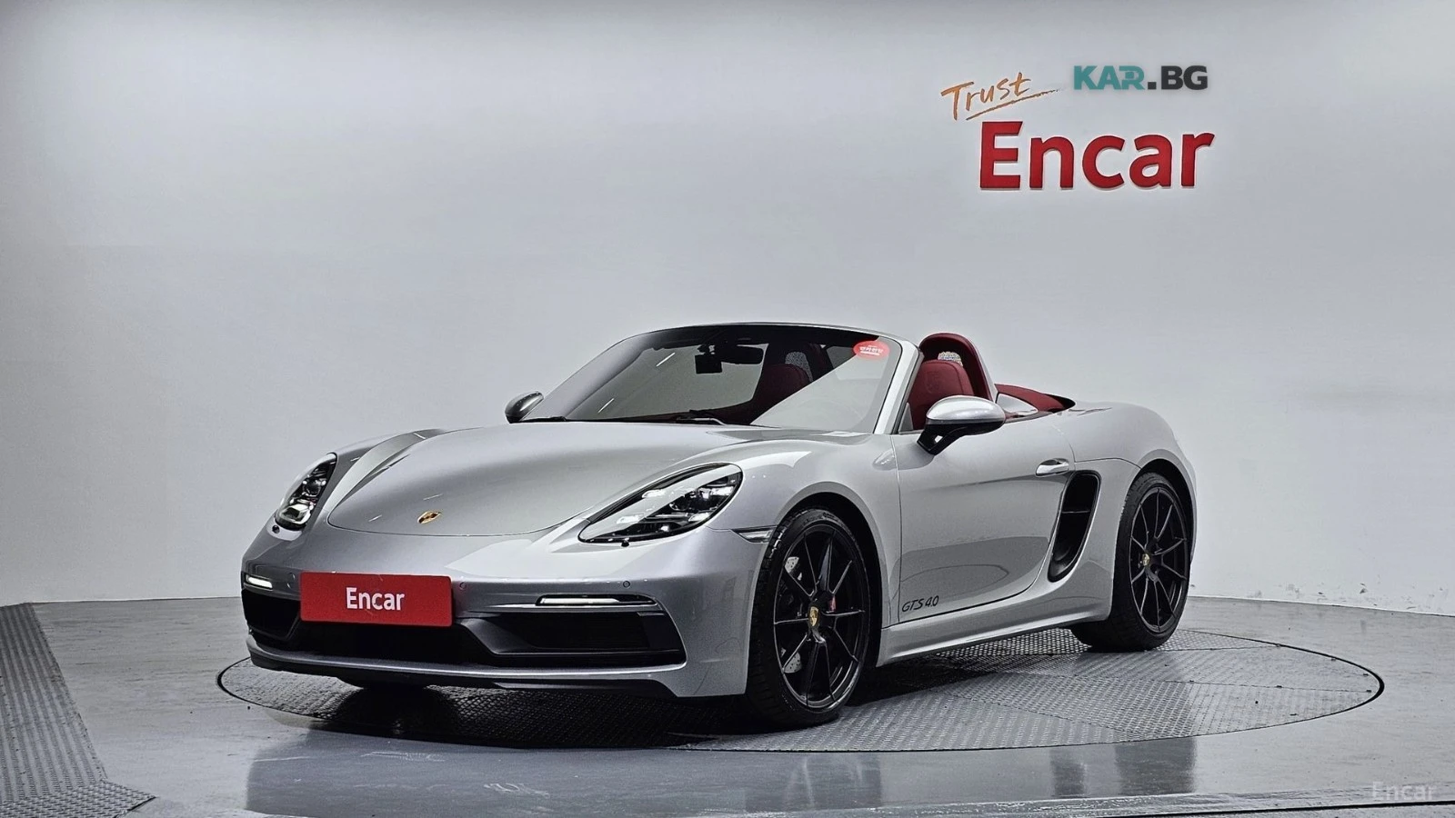 Porsche Boxster 718 GTS 4.0* КОЖА* ПОДГРЕВ* ОБДУХВАНЕ