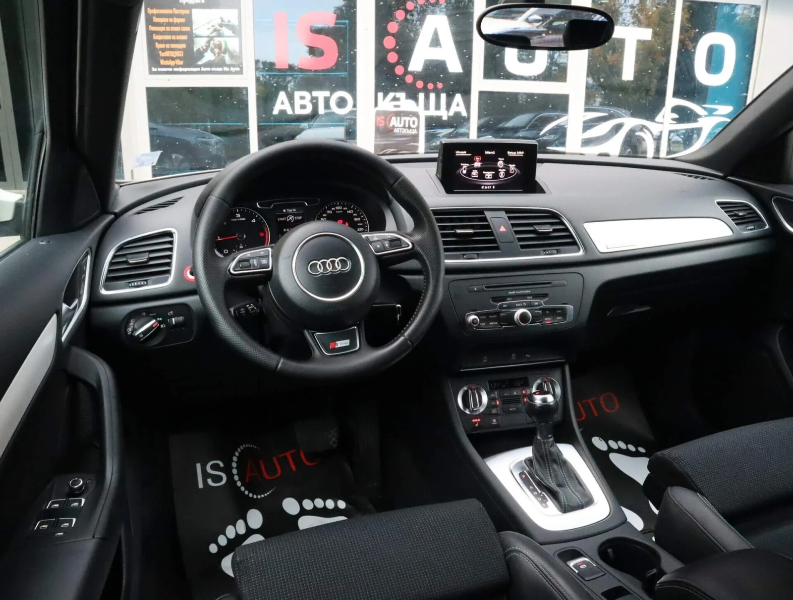 Audi Q3 2.0TDI/Quattro/Sline/Подгрев/PDC, снимка 8 - Автомобили и джипове - 56692027