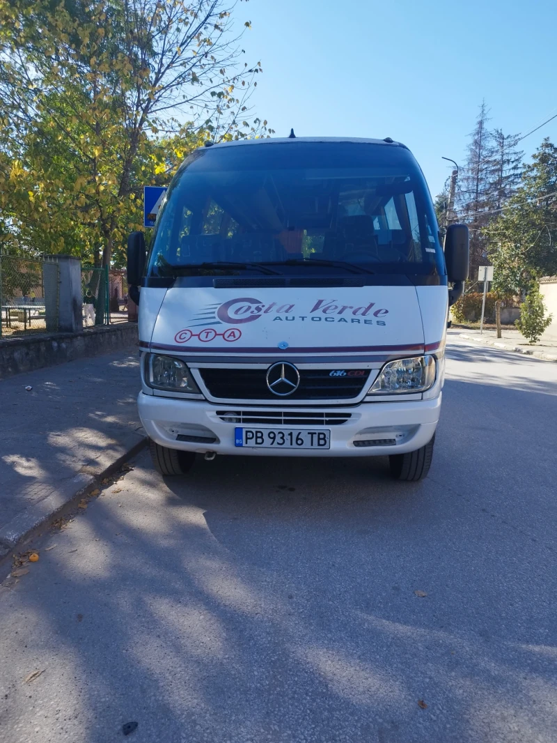 Mercedes-Benz Sprinter 616 Перфектен.25мета. Wing , снимка 3 - Бусове и автобуси - 53192118