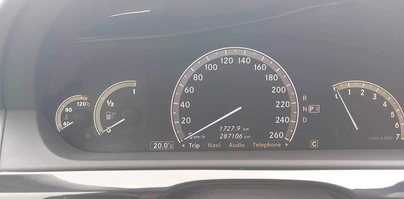 Mercedes-Benz S 500 4-matic Swiss LPG, снимка 13 - Автомобили и джипове - 47311999