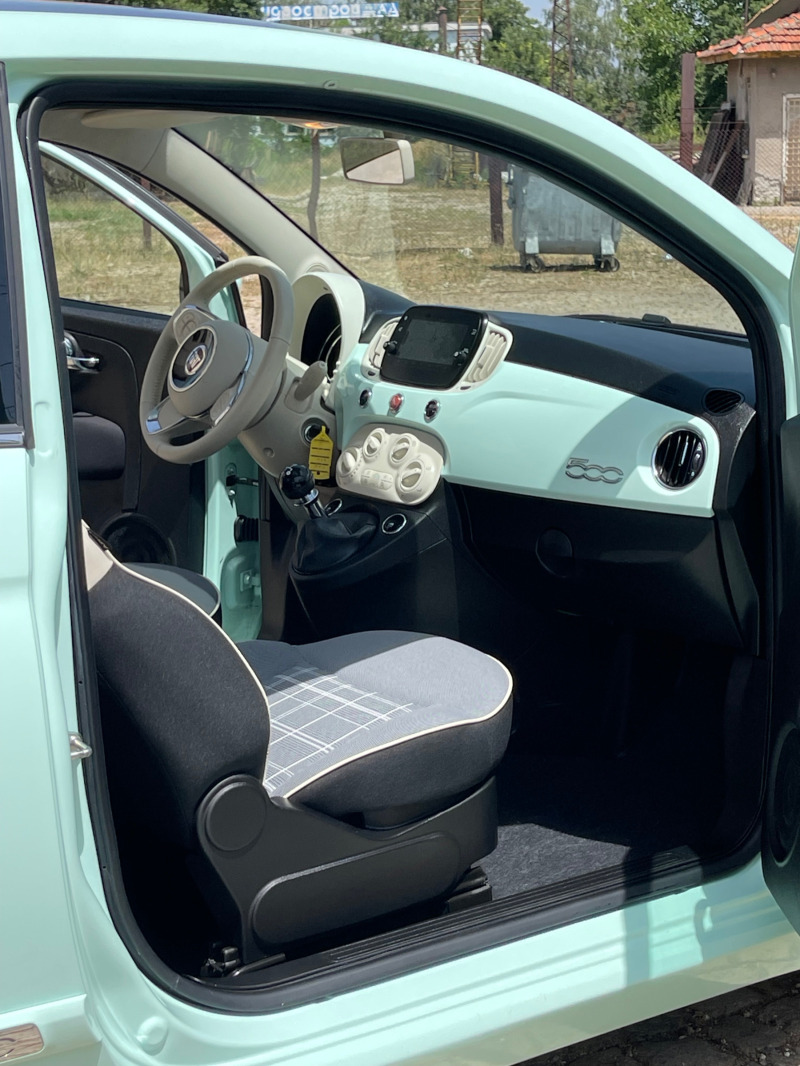Fiat 500 1.2i Facelift , снимка 12 - Автомобили и джипове - 46346702