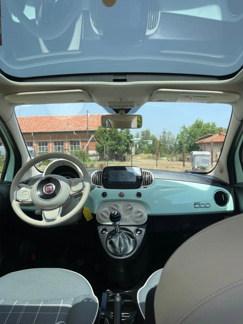 Fiat 500 1.2i Facelift , снимка 7 - Автомобили и джипове - 47310448