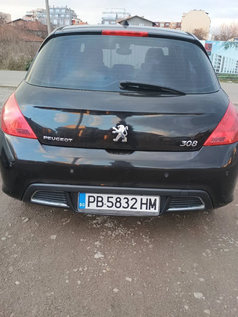 Peugeot 308 2.0 HDI, АВТОМАТИК, ПАНОРАМА, снимка 3 - Автомобили и джипове - 48967983