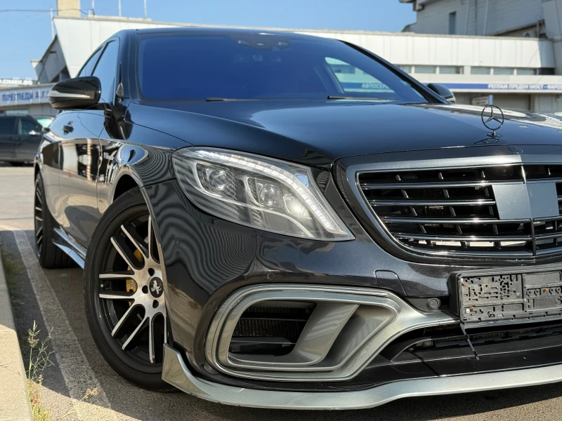 Mercedes-Benz S 500 Brabus+ Подгрев+ Обдухване+ Панорама+ Щори+ Камера, снимка 8 - Автомобили и джипове - 51479993