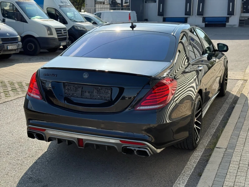 Mercedes-Benz S 500 Brabus+ Подгрев+ Обдухване+ Панорама+ Щори+ Камера, снимка 3 - Автомобили и джипове - 51479993
