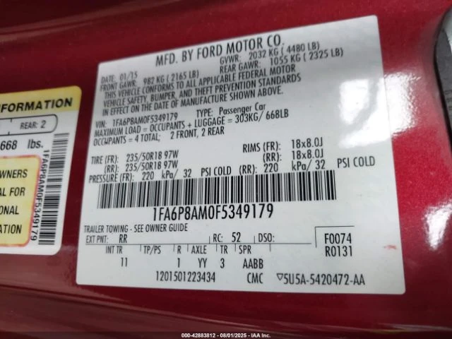 Ford Mustang V6* Independent suspension* Keyless*  - изображение 9