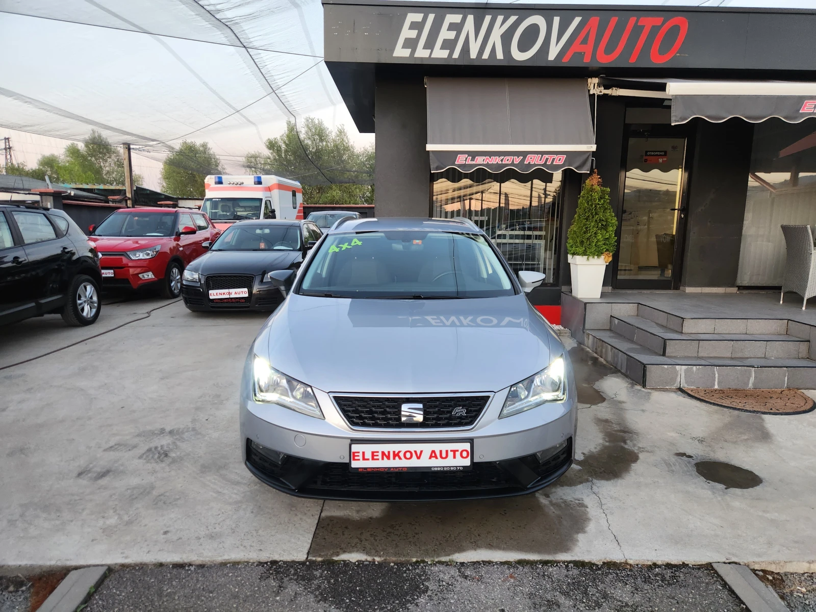 Seat Leon FR-2.0TDI-150к.с ЕURO 6 4х4-НАВИГАЦИЯ-ШВЕЙЦАРИЯ - изображение 2