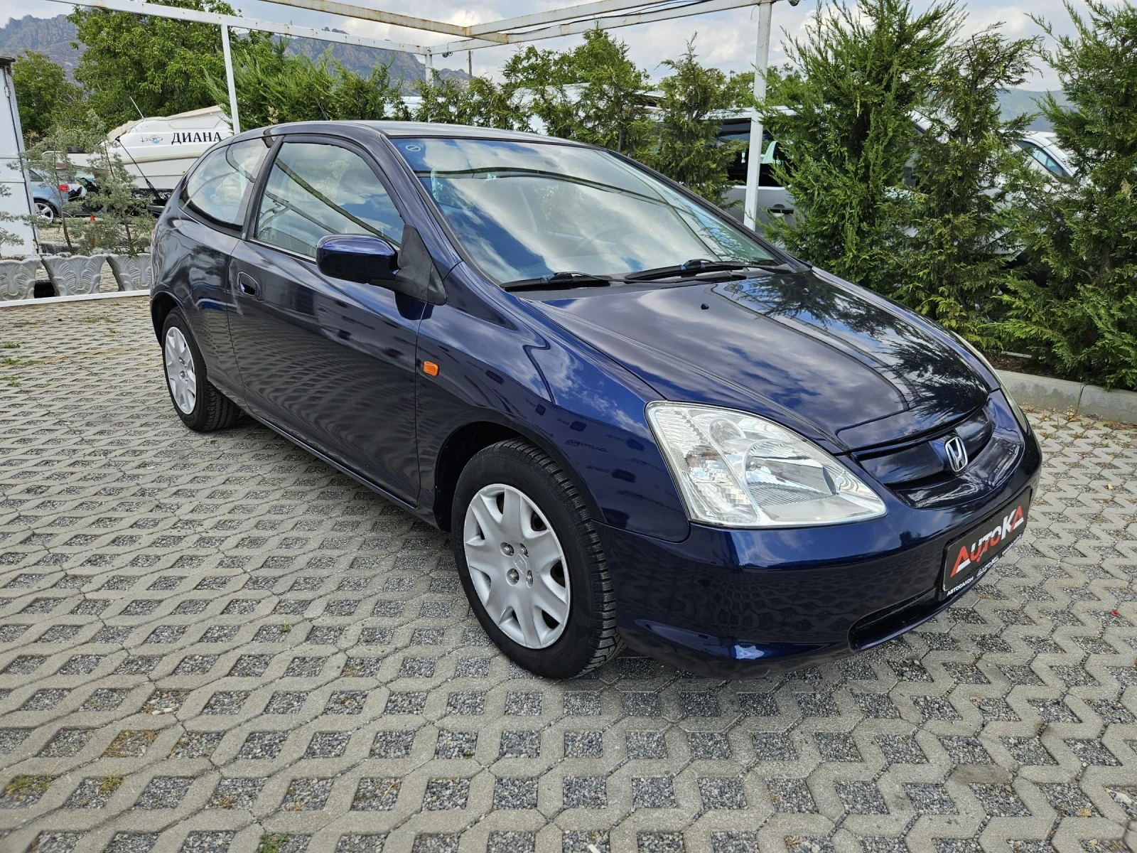 Honda Civic 1.4i-90кс= КЛИМАТИК - изображение 2