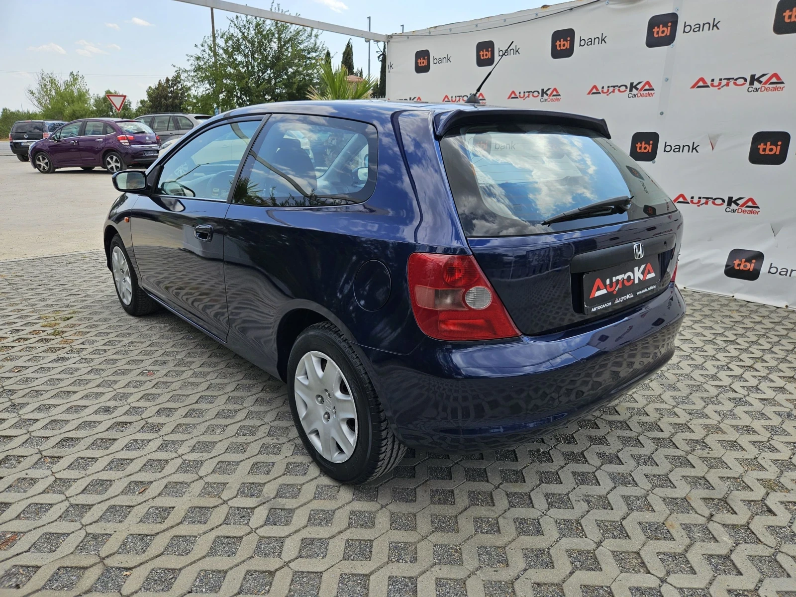 Honda Civic 1.4i-90кс= КЛИМАТИК - изображение 5