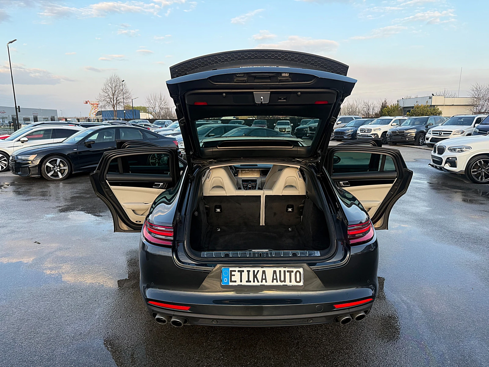 Porsche Panamera 4S TURBO OPTIK-PANORAMA-4x4-LED-BIXENON-GERMANIA, снимка 16 - Автомобили и джипове - 53994959