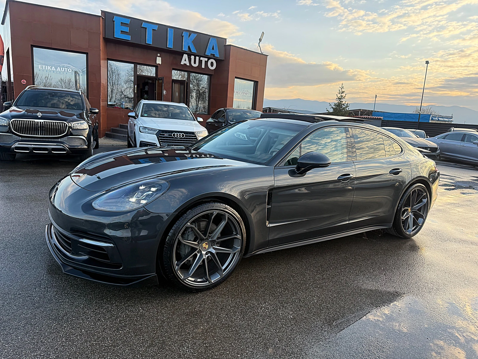 Porsche Panamera 4S TURBO OPTIK-PANORAMA-4x4-LED-BIXENON-GERMANIA, снимка 3 - Автомобили и джипове - 53994959