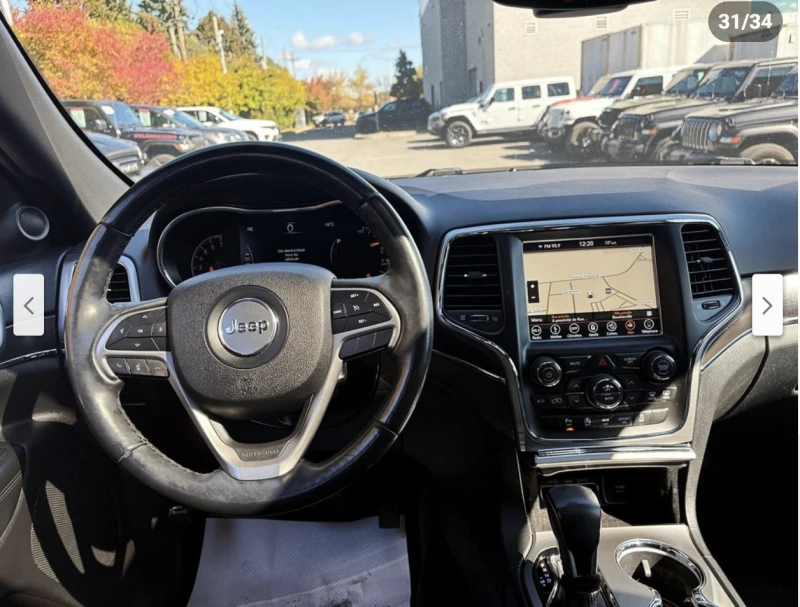 Jeep Grand cherokee LIMITED* 3.6* V6* 8ZF* ПОДГРЕВ* КАМЕРА* КЕЙЛЕС, снимка 7 - Автомобили и джипове - 52528053