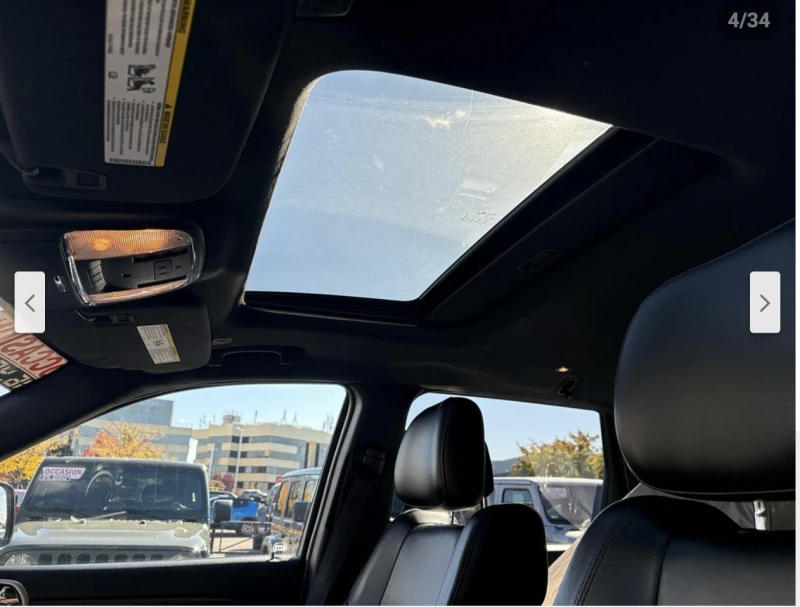 Jeep Grand cherokee LIMITED* 3.6* V6* 8ZF* ПОДГРЕВ* КАМЕРА* КЕЙЛЕС, снимка 13 - Автомобили и джипове - 52528053