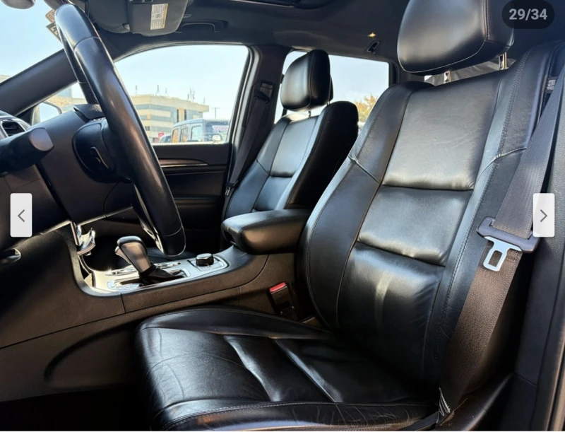 Jeep Grand cherokee LIMITED* 3.6* V6* 8ZF* ПОДГРЕВ* КАМЕРА* КЕЙЛЕС, снимка 14 - Автомобили и джипове - 52528053