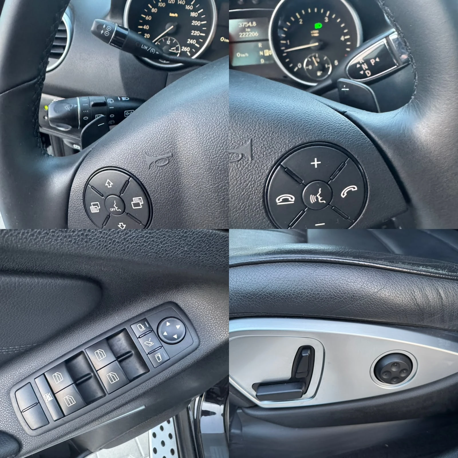 Mercedes-Benz ML 350 НА ПРУЖИНИ :: 222000КМ., снимка 12 - Автомобили и джипове - 56039290