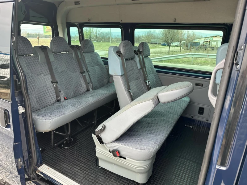 Ford Transit 2.2TDI * Климатик* 9местен* Като Нов* Германия* , снимка 7 - Бусове и автобуси - 49519320