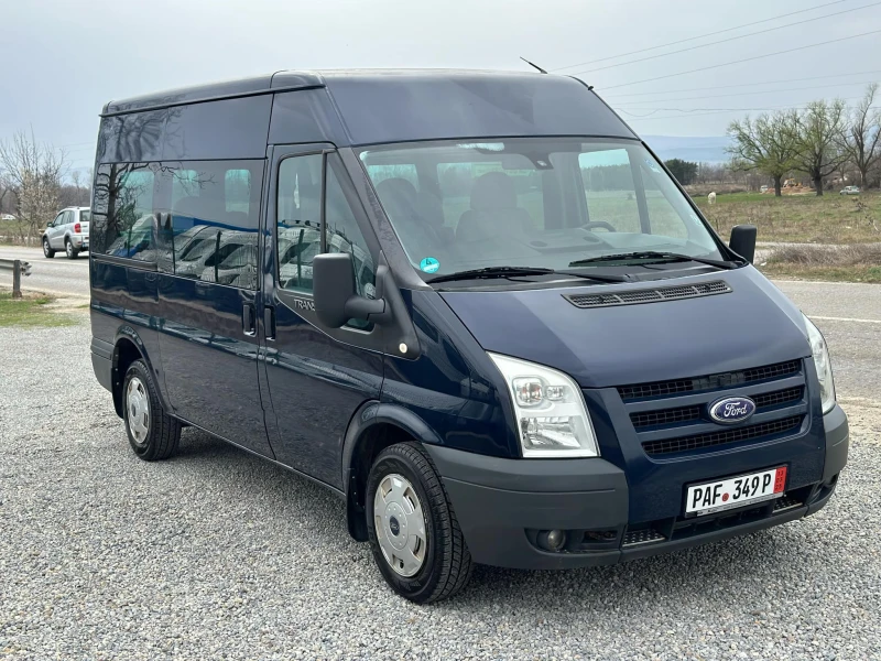 Ford Transit 2.2TDI * Климатик* 9местен* Като Нов* Германия* , снимка 3 - Бусове и автобуси - 49519320