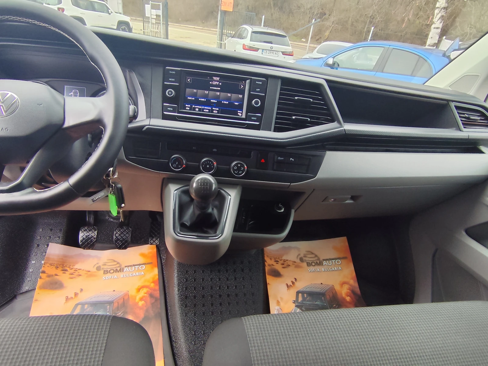 VW Transporter 2.0TDi* N1* 3МЕСТА* EURO6D* KLIMA*  - изображение 9