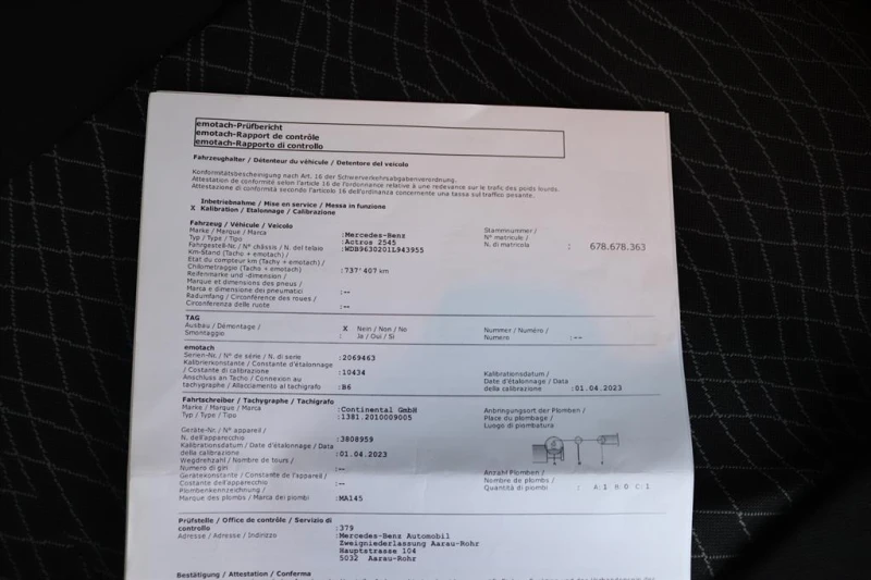 Mercedes-Benz Actros 2545 ТК T1200R, снимка 16 - Камиони - 48755776