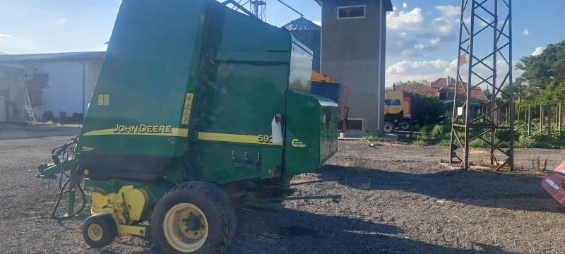 Балировачка John Deere 592, снимка 3 - Селскостопанска техника - 52213936