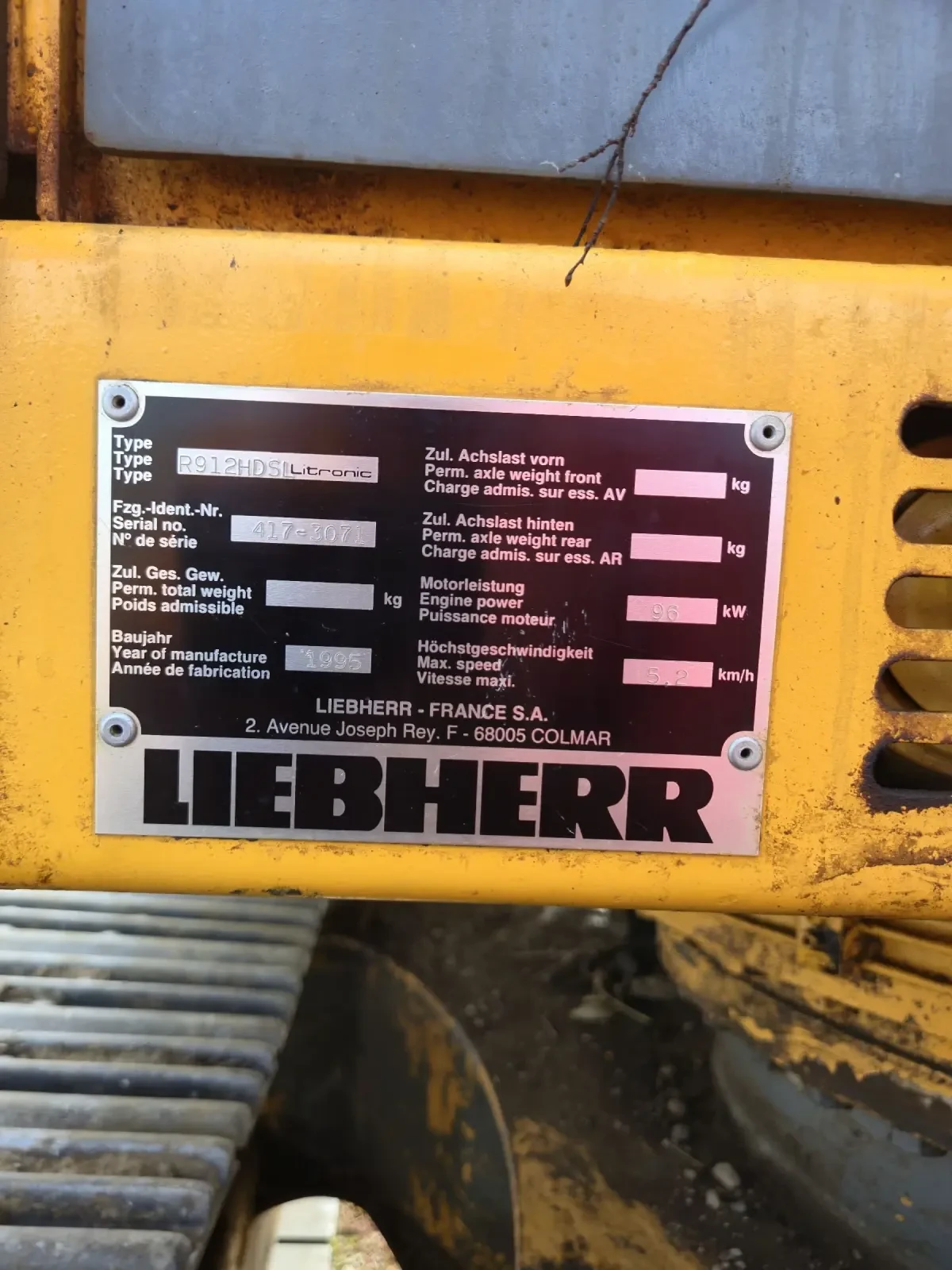 Багер Liebherr R 912 HDSL - изображение 5