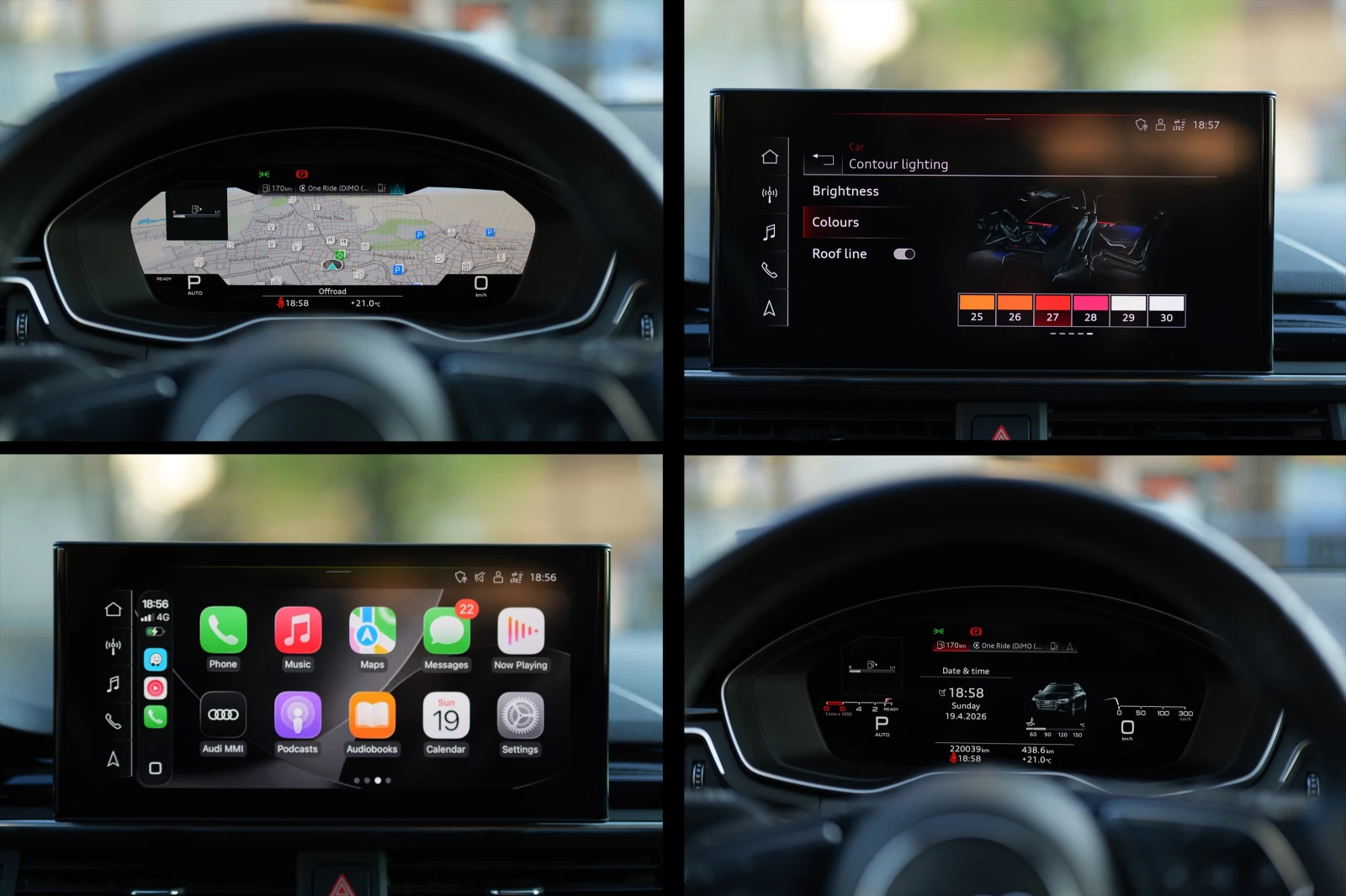 Audi A4 S-Line MATRIX PANO VIRTUAL AMBIENT, снимка 16 - Автомобили и джипове - 54063945