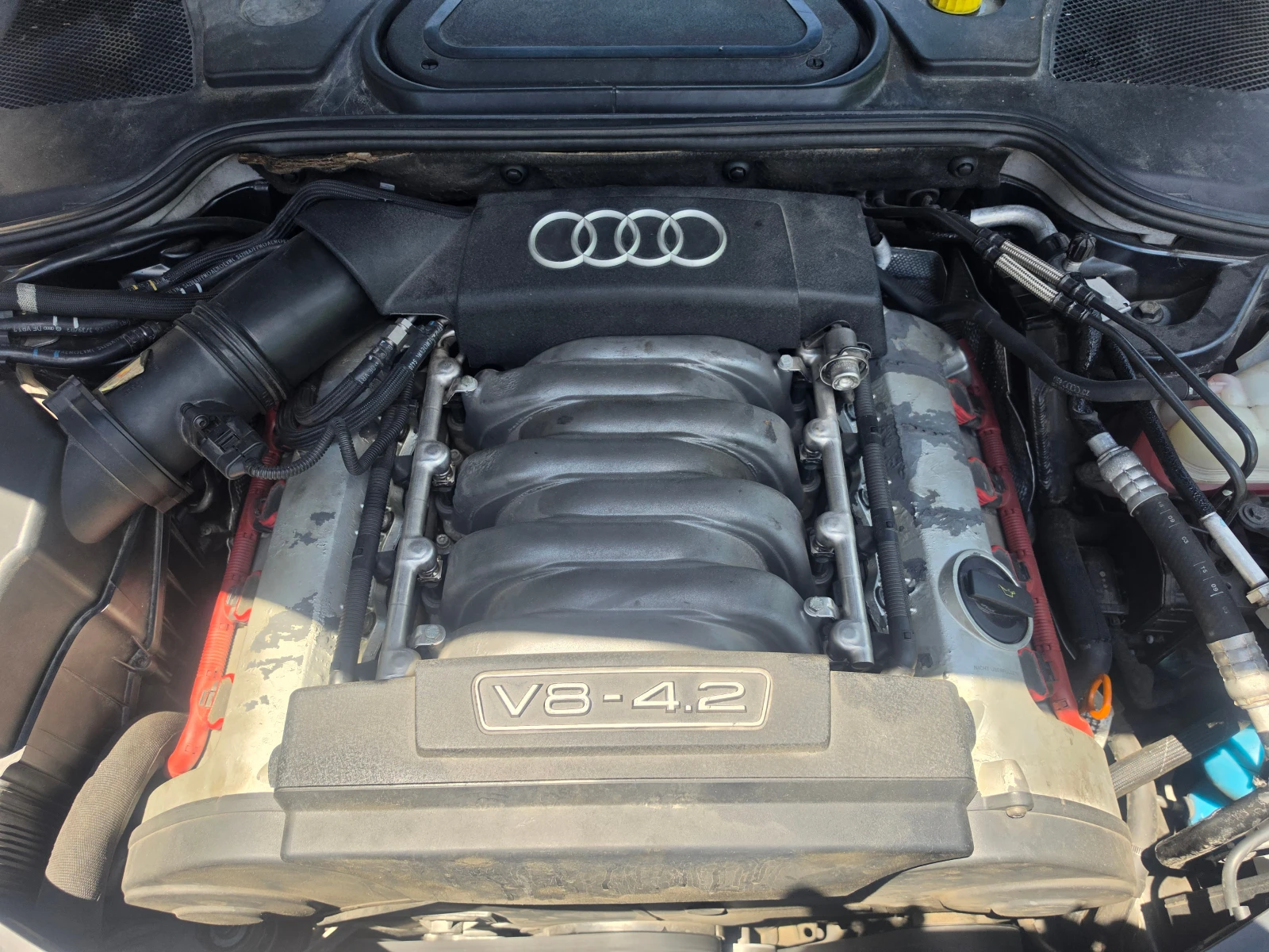 Audi A8 4.2-335ps-quattro, снимка 12 - Автомобили и джипове - 55075864