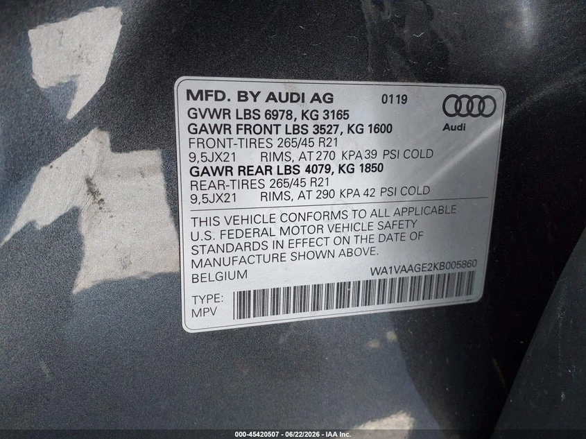 Audi E-Tron Premium Plus, снимка 9 - Автомобили и джипове - 55534774