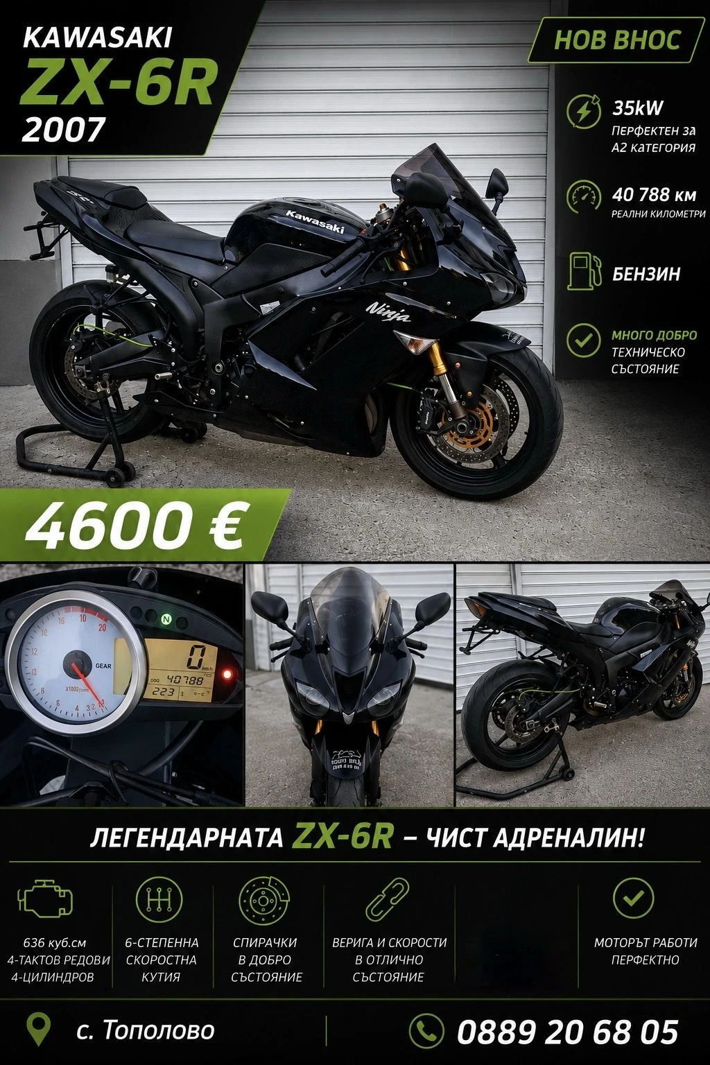 Kawasaki Zxr 35kw A2