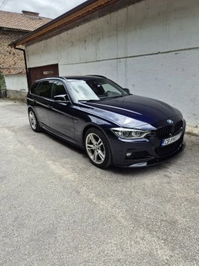 BMW 320 Хд facelift, М пакет, Сервизна История! BMW LED, снимка 1