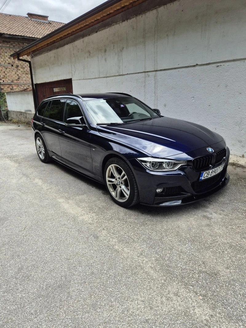 BMW 320 Хд facelift, М пакет, Сервизна История! BMW LED, снимка 1 - Автомобили и джипове - 44660060