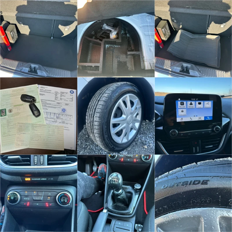 Ford Fiesta 1.5D EURO 6 TUV, снимка 15 - Автомобили и джипове - 48500304