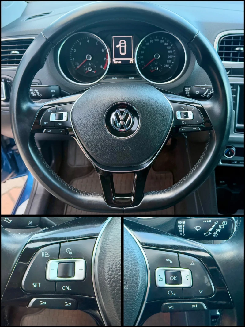 VW Polo 1.2 TSI/4 цил./90кс/* Facelift* /* Lounge* , снимка 9 - Автомобили и джипове - 48853351