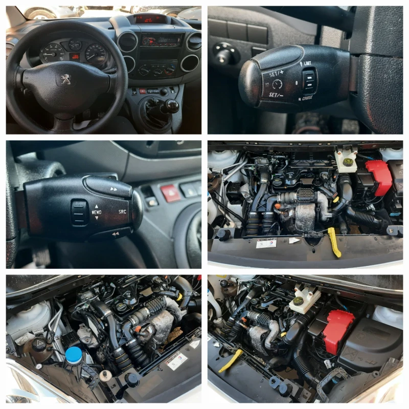 Peugeot Partner 2013та 90hp КАТО НОВ, снимка 14 - Автомобили и джипове - 53270788