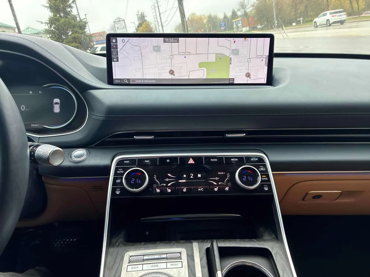Genesis GV80 3.5T Advanced| 360CAM| ОБДУХВАНЕ| КЛИП НА МОТОРА, снимка 8 - Автомобили и джипове - 54778458