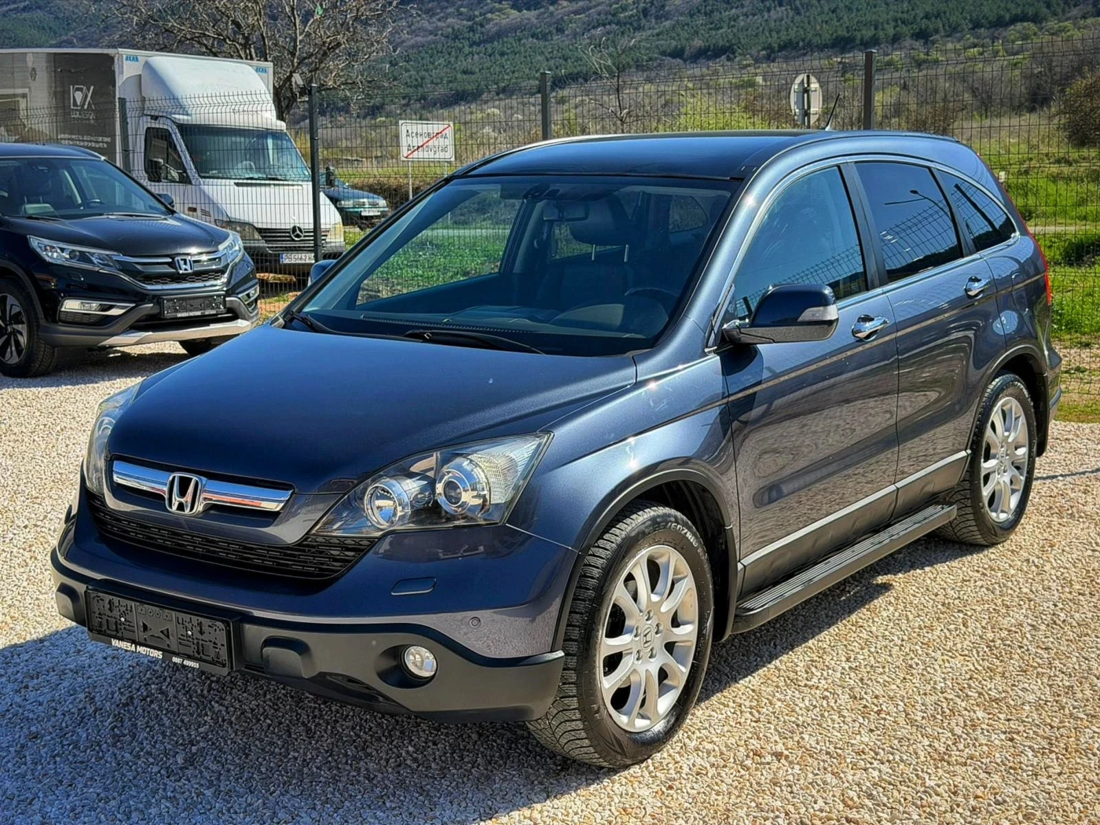 Honda Cr-v Навигация Камера Панорама Кожа Подгрев4х4 , снимка 3 - Автомобили и джипове - 54116016