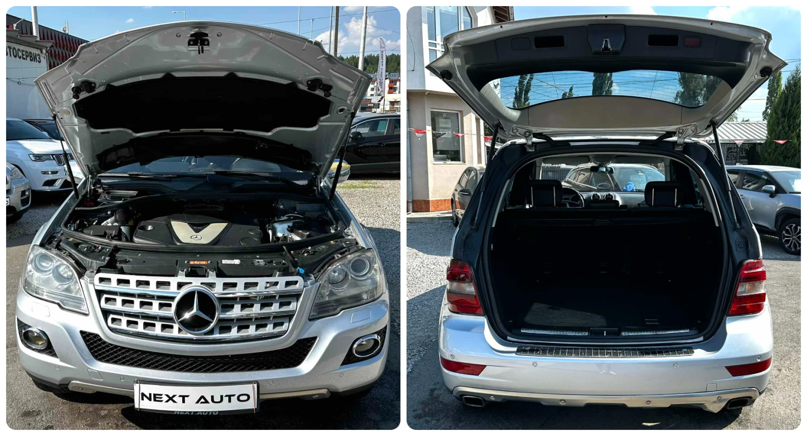 Mercedes-Benz ML 320 3.0CDI 224HP 4MATIC NAVI TV SPORT, снимка 16 - Автомобили и джипове - 55581889