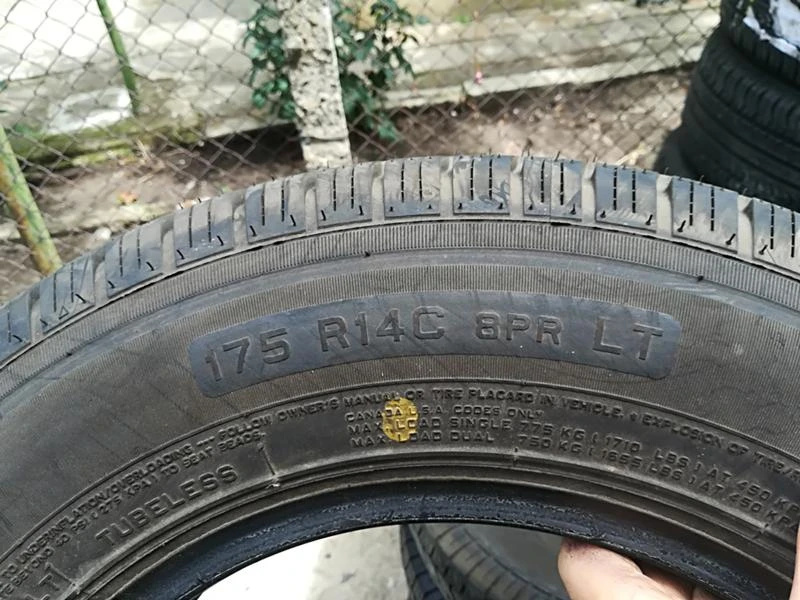 Гуми Летни 175/80R14, снимка 4 - Гуми и джанти - 22336370