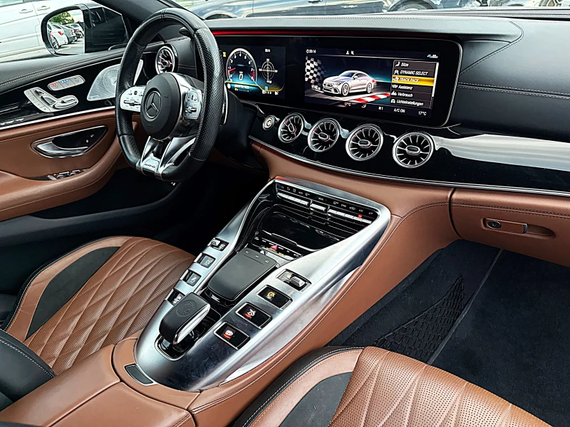 Mercedes-Benz AMG GT 6.3AMG-639k.c-BURMESTER-VAKUM-4x4-360KAMERI-FULL!!, снимка 13 - Автомобили и джипове - 52852121