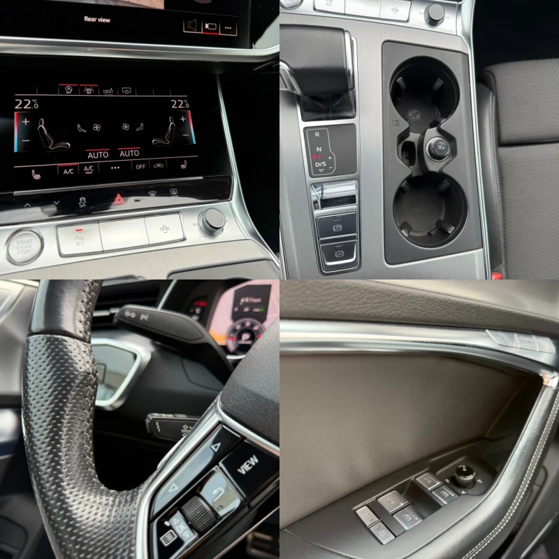Audi A6 50TDI+ Matrix+ Bang&Olufsen+ Камера+ 2xS-line+ Под, снимка 17 - Автомобили и джипове - 53437655