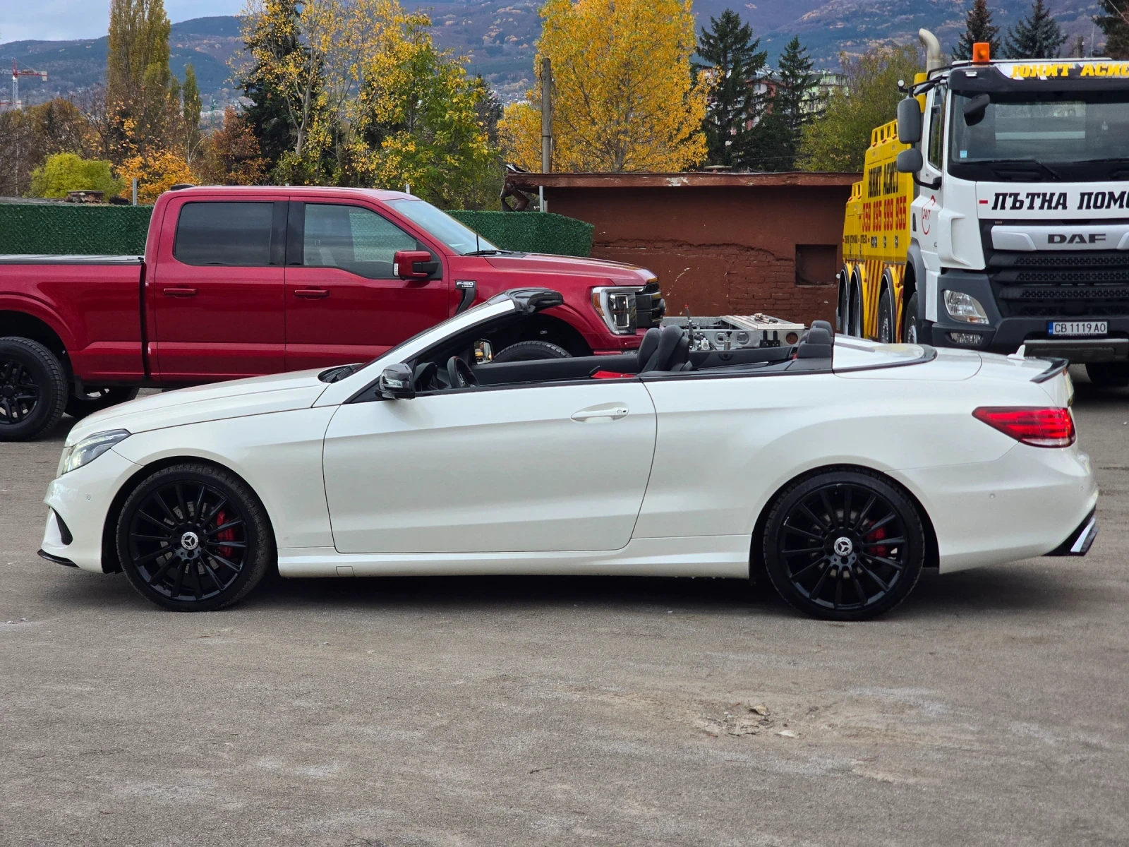 Mercedes-Benz E 350 AMG 63 ПАКЕТ /  КАБРИОЛЕТ / БАРТЕР  - изображение 10