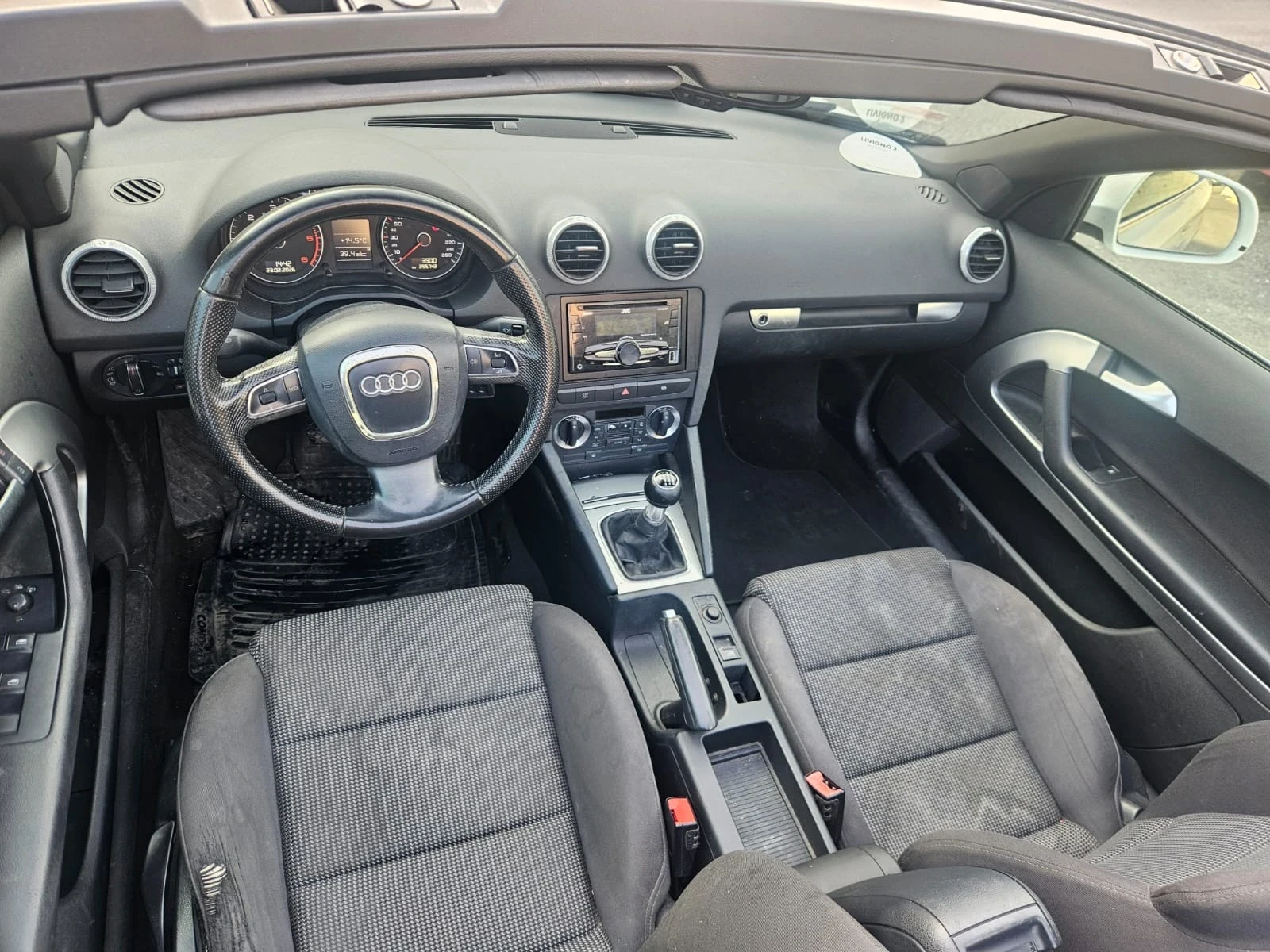 Audi A3 2.0TDI * КАБРИО * НОВ ВНОС * , снимка 14 - Автомобили и джипове - 53921663