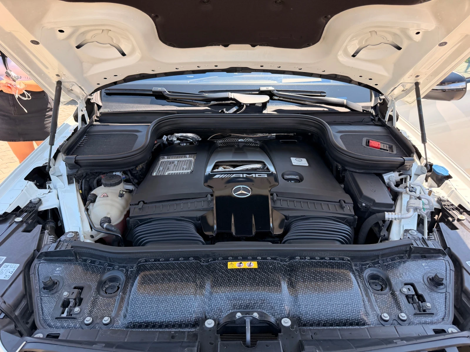 Mercedes-Benz GLS 63 AMG V8 53000 km, снимка 14 - Автомобили и джипове - 55206375