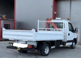Iveco 35c13 2.3D САМОСВАЛ+ КРАН FERRARI | B КАТЕГОРИЯ, снимка 10