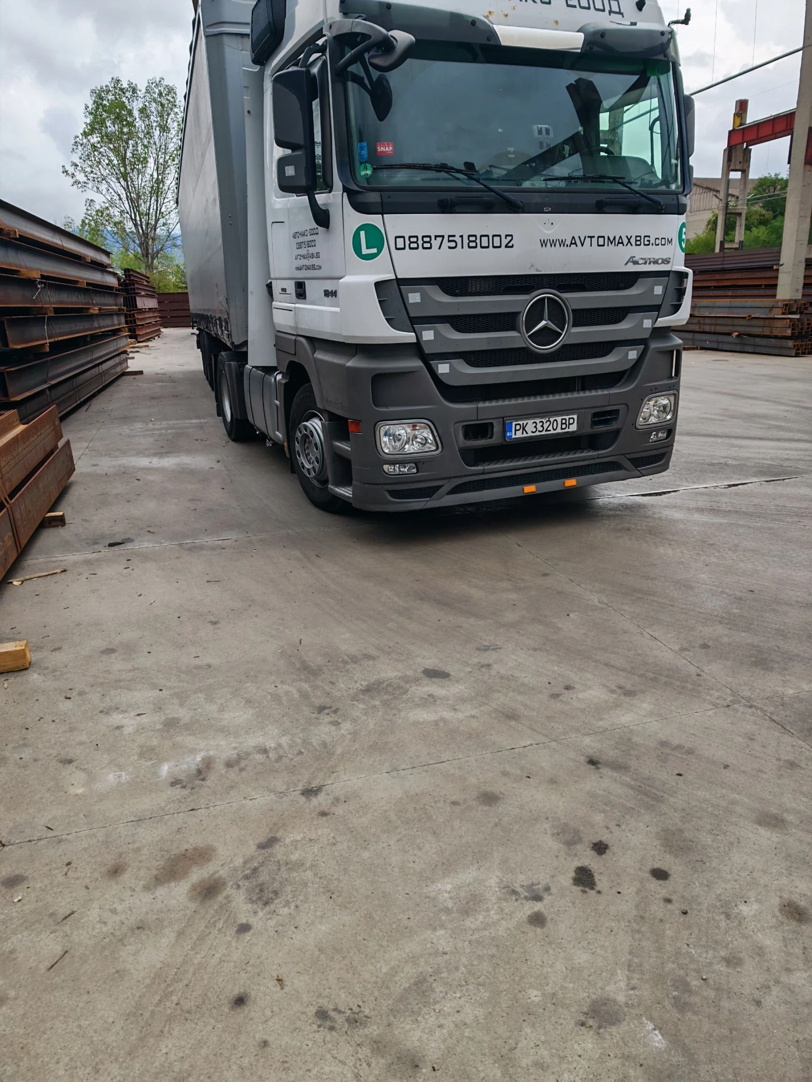 Mercedes-Benz 1844 Актрос, снимка 4 - Камиони - 54811631