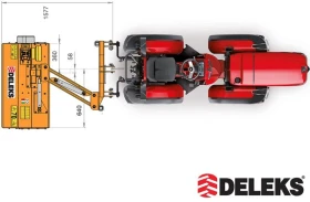 Мулчер Друга марка Шредер с изнасящо рамо марка Deleks модел Volpe, снимка 11