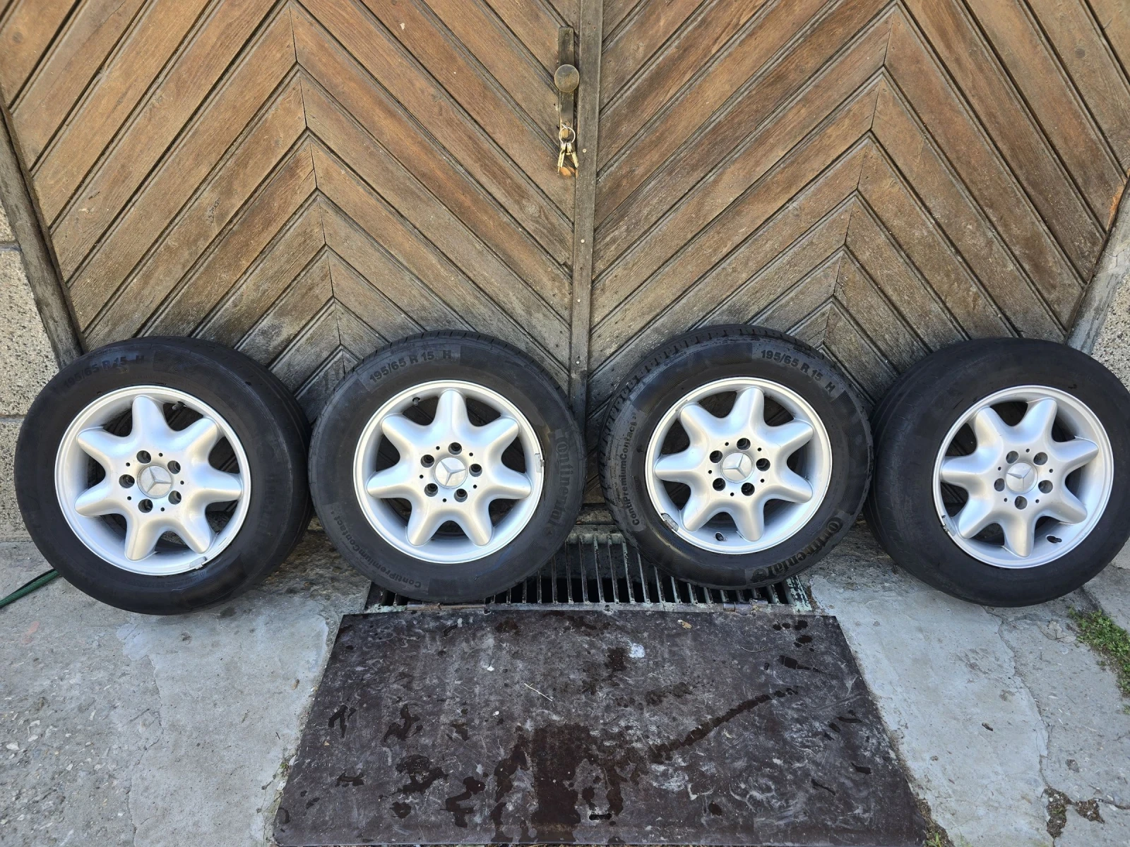 Гуми с джанти 195/65R15 за Mercedes-Benz C 220 | Mobile.bg — изображение 1