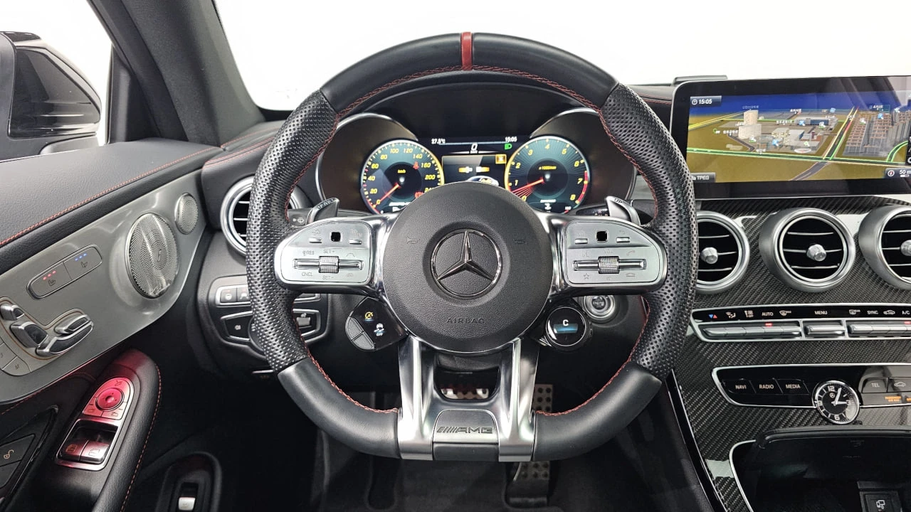 Mercedes-Benz C 43 AMG 360| ПАНО| HUD| ПОДГРЕВ| ОБДУХВАНЕ, снимка 11 - Автомобили и джипове - 54836745